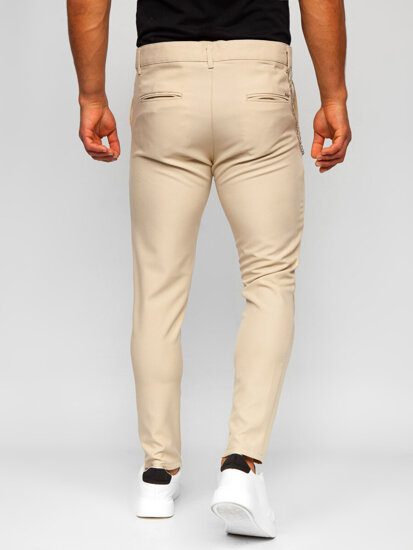 Men's Textile Chinos Beige Bolf 0059