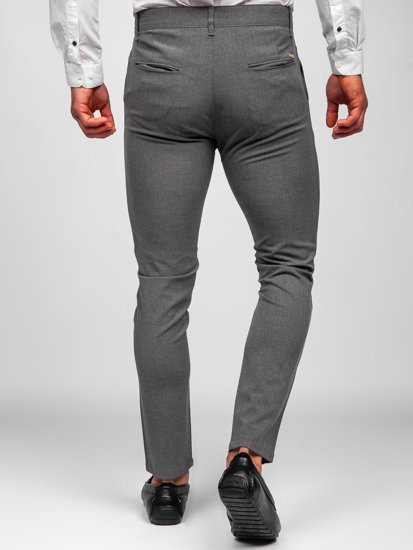 Men's Textile Chinos Graphite Bolf 0016