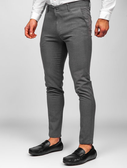 Men's Textile Chinos Graphite Bolf 0016