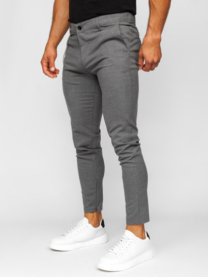 Men's Textile Chinos Graphite Bolf 0059