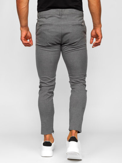 Men's Textile Chinos Graphite Bolf 0059