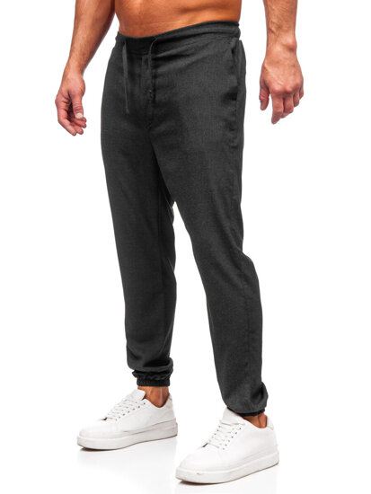 Men's Textile Joggers Anthracite Bolf 0065