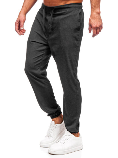 Men's Textile Joggers Anthracite Bolf 0065