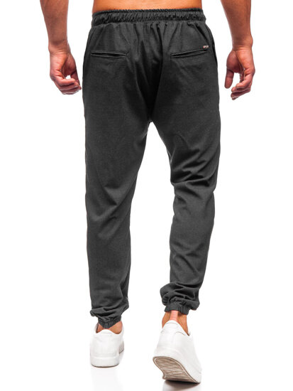 Men's Textile Joggers Anthracite Bolf 0065