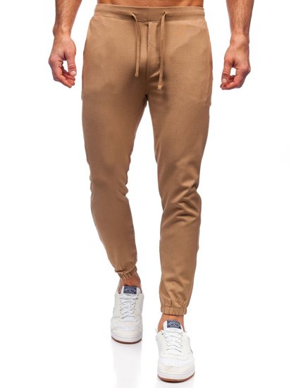 Men's Textile Joggers Camel Bolf 0011