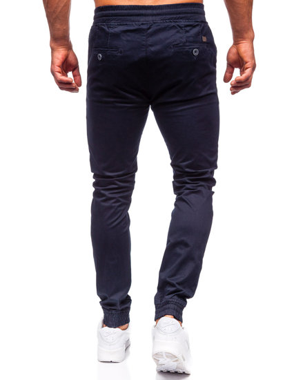 Men's Textile Joggers Navy Blue Bolf KA6078