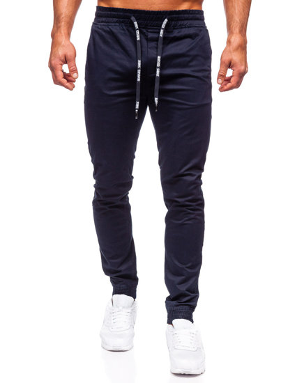 Men's Textile Joggers Navy Blue Bolf KA6078