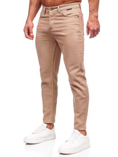 Men's Textile Pants Beige Bolf GT