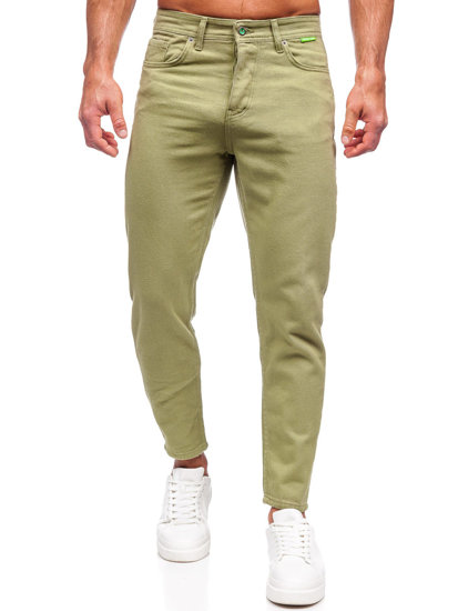 Men's Textile Pants Green Bolf GT