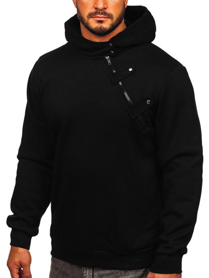 Men's Thick Hoodie Black Bolf 06