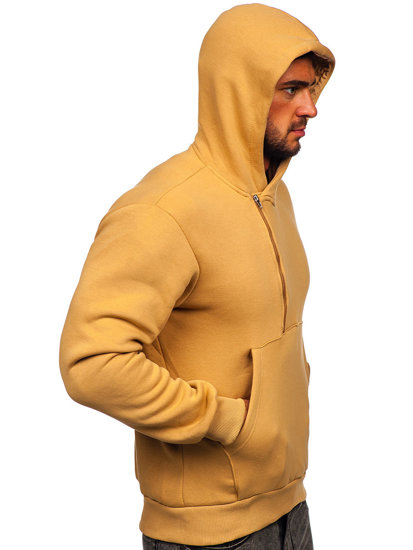 Men's Thick Hoodie Brown Bolf 02