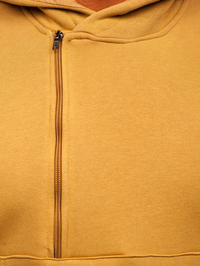 Men's Thick Hoodie Brown Bolf 02