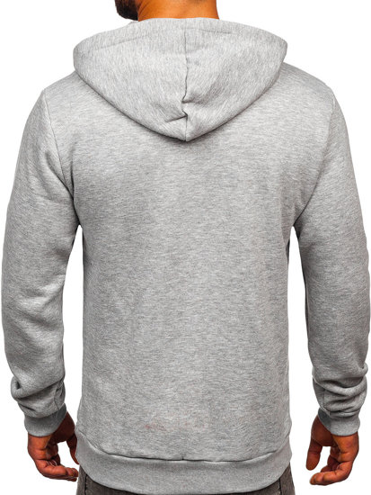 Men's Thick Hoodie Dark Grey Bolf 06