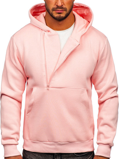 Men's Thick Hoodie Light Pink Bolf 02