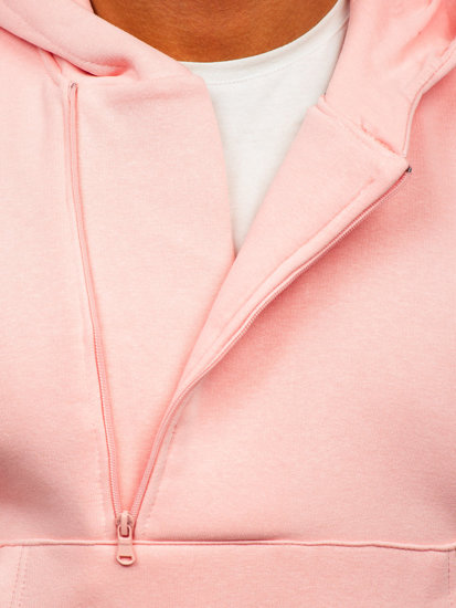 Men's Thick Hoodie Light Pink Bolf 02