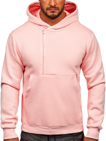 Men's Thick Hoodie Light Pink Bolf 02