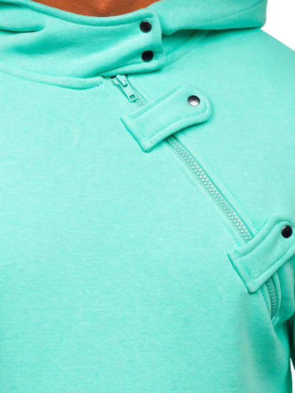 Men's Thick Hoodie Mint Bolf 06