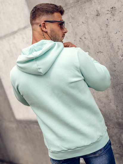 Men's Thick Hoodie Mint Bolf 06A