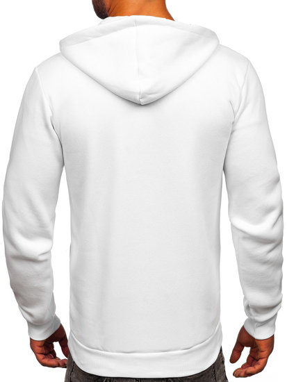 Men's Thick Hoodie White Bolf 02