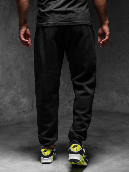 Men’s Thick Jogger Sweatpants Black Bolf MS002A1