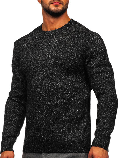 Men's Thick Sweater Black Bolf W7-219190