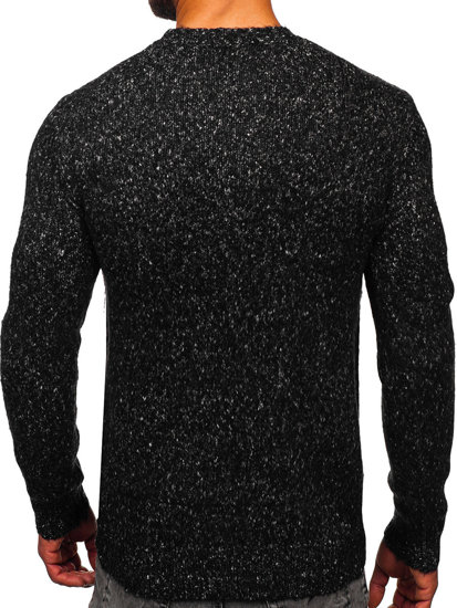 Men's Thick Sweater Black Bolf W7-219190