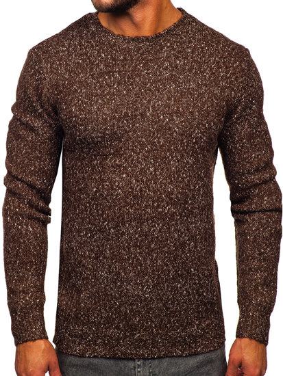 Men's Thick Sweater Brown Bolf W7-219190