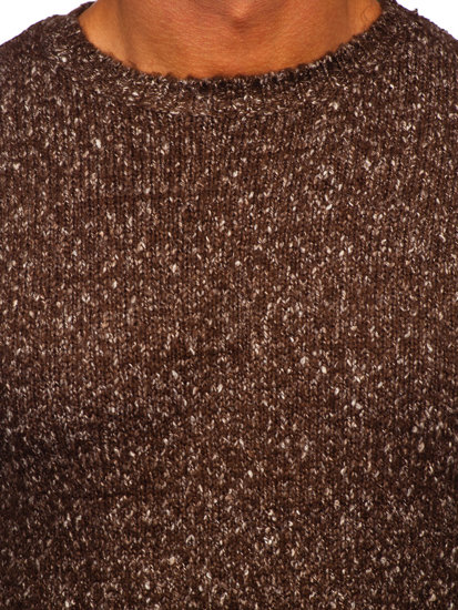 Men's Thick Sweater Brown Bolf W7-219190