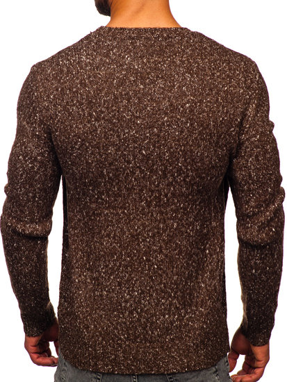 Men's Thick Sweater Brown Bolf W7-219190