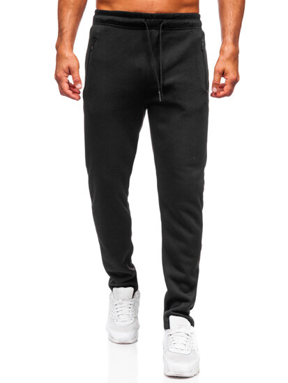 Men’s Thick Sweatpants Black Bolf JX6212