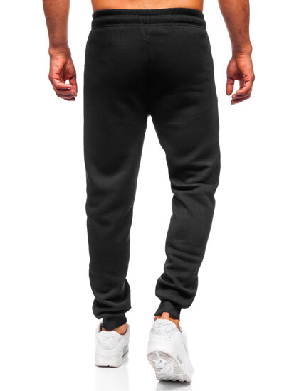 Men’s Thick Sweatpants Black Bolf JX6217