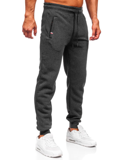 Men’s Thick Sweatpants Graphite Bolf JX6217