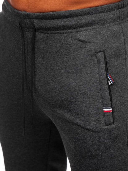 Men’s Thick Sweatpants Graphite Bolf JX6217