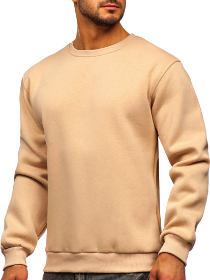 Men's Thick Sweatshirt Beige Bolf 2001