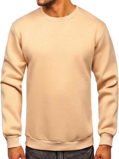 Men's Thick Sweatshirt Beige Bolf 2001