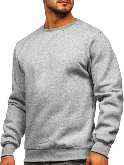 Men's Thick Sweatshirt Dark Grey Bolf 2001