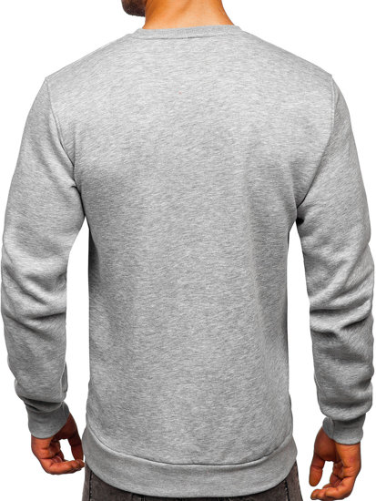 Men's Thick Sweatshirt Dark Grey Bolf 2001