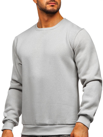 Men's Thick Sweatshirt Grey Bolf 2001