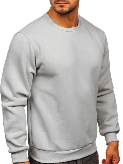 Men's Thick Sweatshirt Grey Bolf 2001