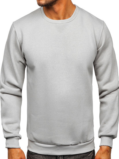 Men's Thick Sweatshirt Grey Bolf 2001