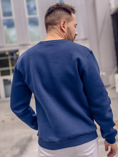 Men's Thick Sweatshirt Indigo Bolf 2001A