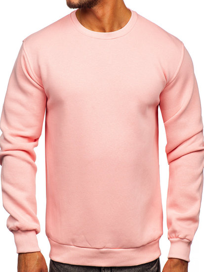 Men's Thick Sweatshirt Light Pink Bolf 2001