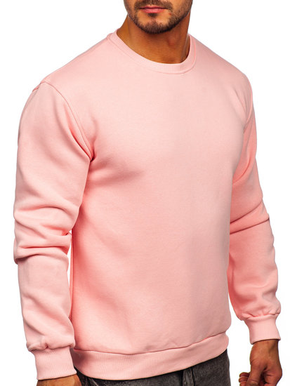 Men's Thick Sweatshirt Light Pink Bolf 2001