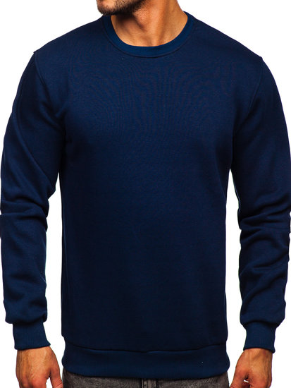 Men's Thick Sweatshirt Navy Blue Bolf 2001