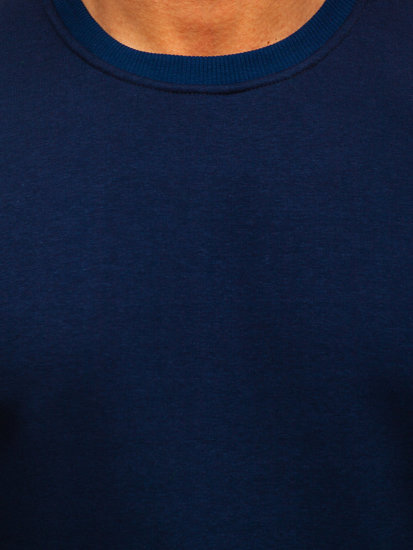 Men's Thick Sweatshirt Navy Blue Bolf 2001