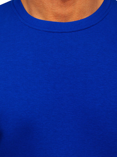 Men's Thick Sweatshirt Royal Blue Bolf 2001