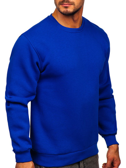 Men's Thick Sweatshirt Royal Blue Bolf 2001