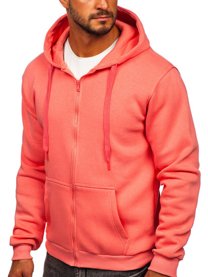 Men's Thick Zip Hoodie Coral Bolf 2008