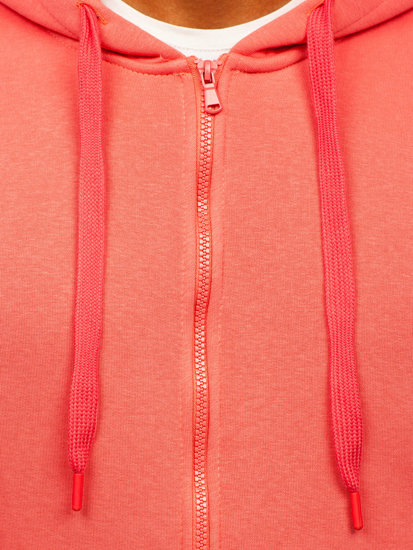 Men's Thick Zip Hoodie Coral Bolf 2008