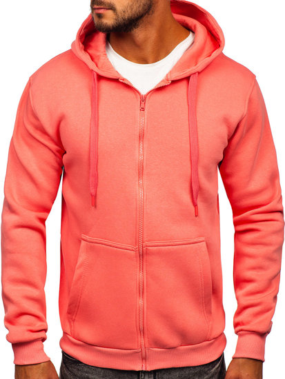 Men's Thick Zip Hoodie Coral Bolf 2008